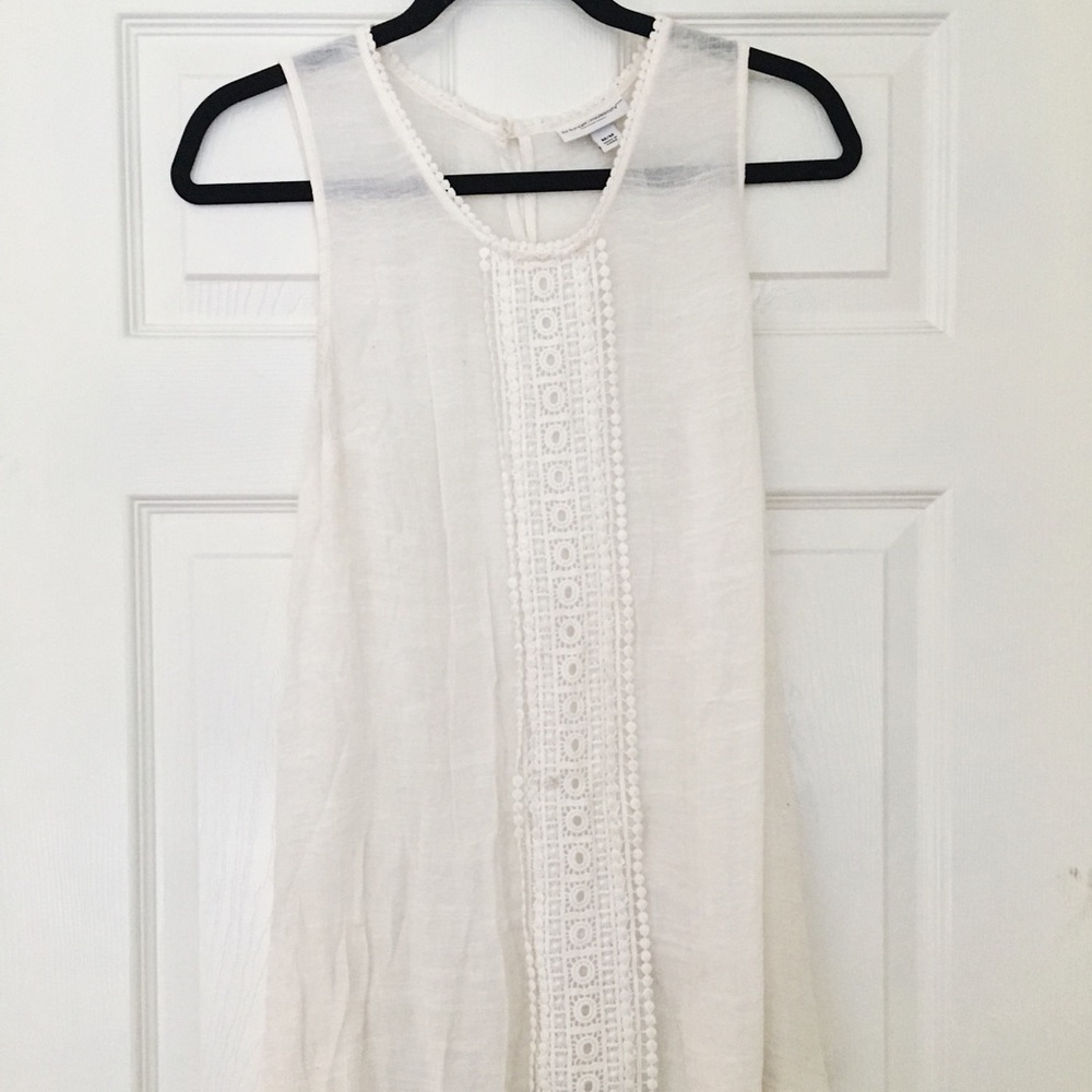 Flowy White Tank Top